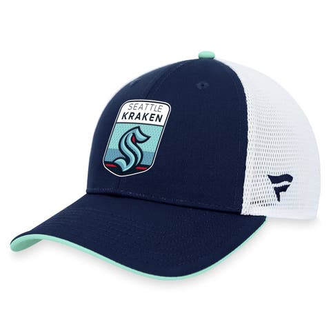 Seattle Kraken adidas Zero Dye Slouch Adjustable Hat - Cream