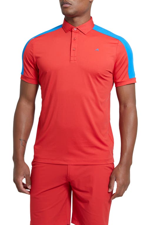 Redvanly Evans Performance Golf Polo in Rio