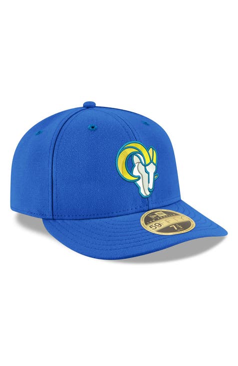 Men's New Era Royal Los Angeles Rams Omaha Low Profile 59FIFTY Fitted Team Hat