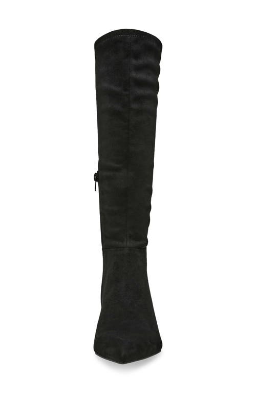 Shop Steve Madden Astoria Knee High Boot In Black