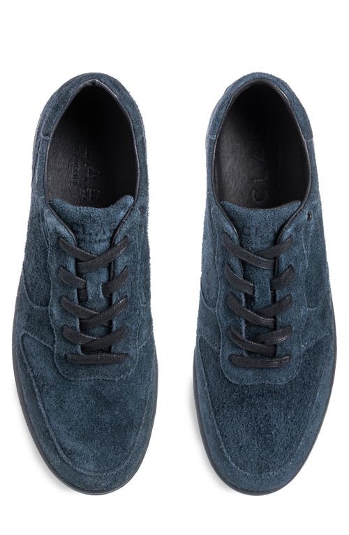 Clae Malone Leather Sneaker In Navy Black