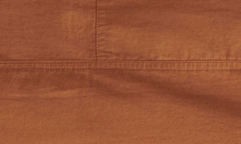 Lucky Brand Military Cotton Jogger Jumpsuit In Coffee Liqueur