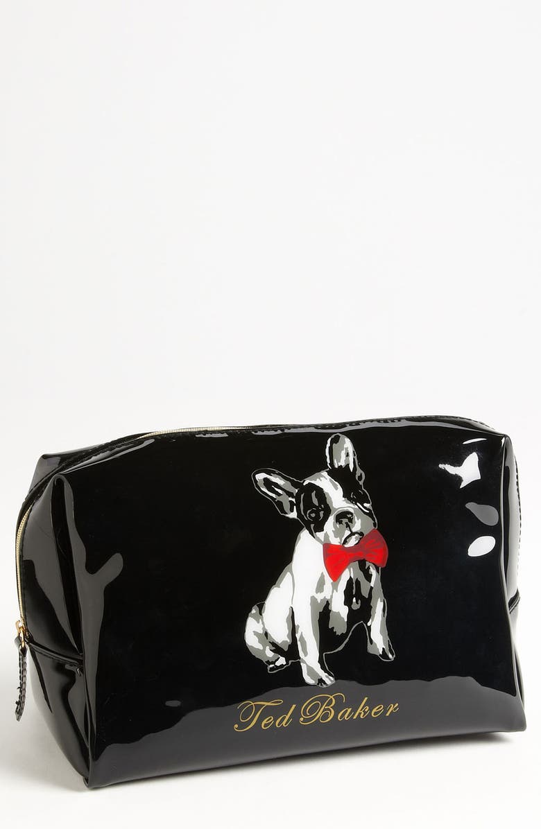 Ted Baker London &#39;Cotton Dog&#39; Cosmetics Bag | Nordstrom