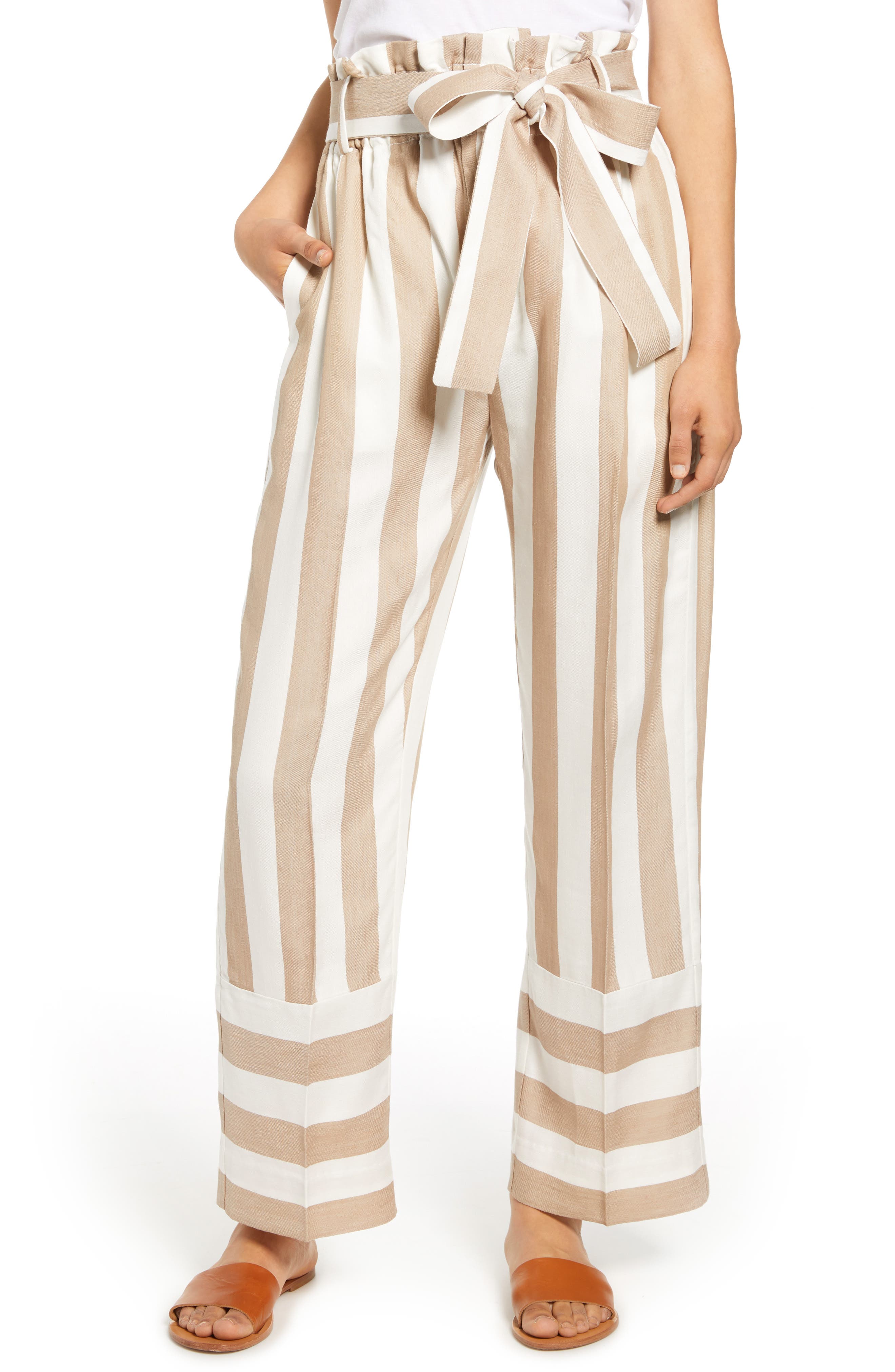 j crew striped pants