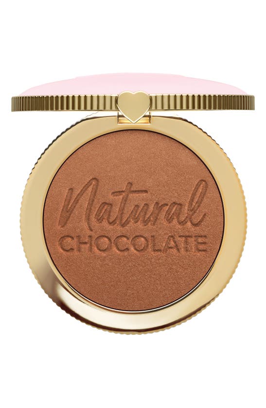 Too Faced Chocolate Soleil Natural Bronzer Caramel Cocoa .31 oz / 9 G In Caramel Cocoa
