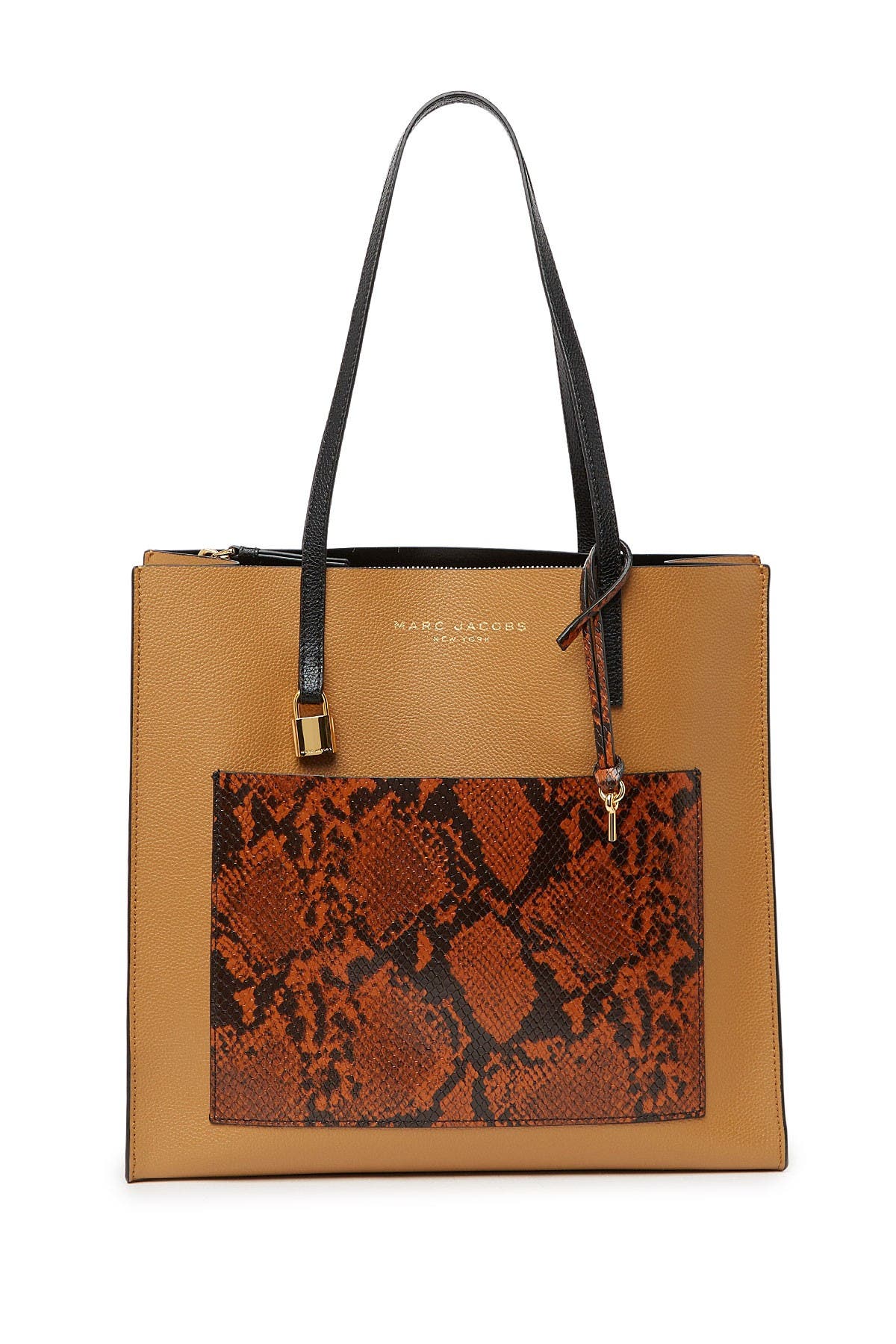 marc jacobs embossed tote bag