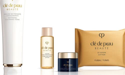 Shop Clé De Peau Beauté Cleansing & Replenishing Collection Set (limited Edition) $109 Value In No Color