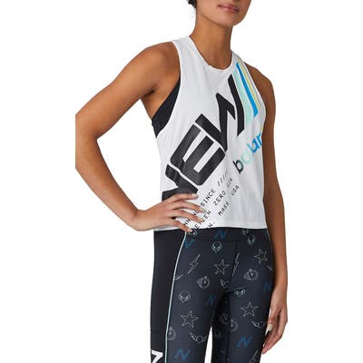 New Balance Velocity Print Crop Tank