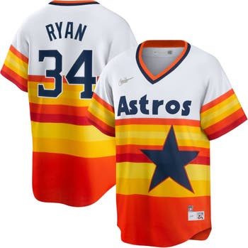 Youth Nike Nolan Ryan White Houston Astros Home Cooperstown Collection  Player Jersey
