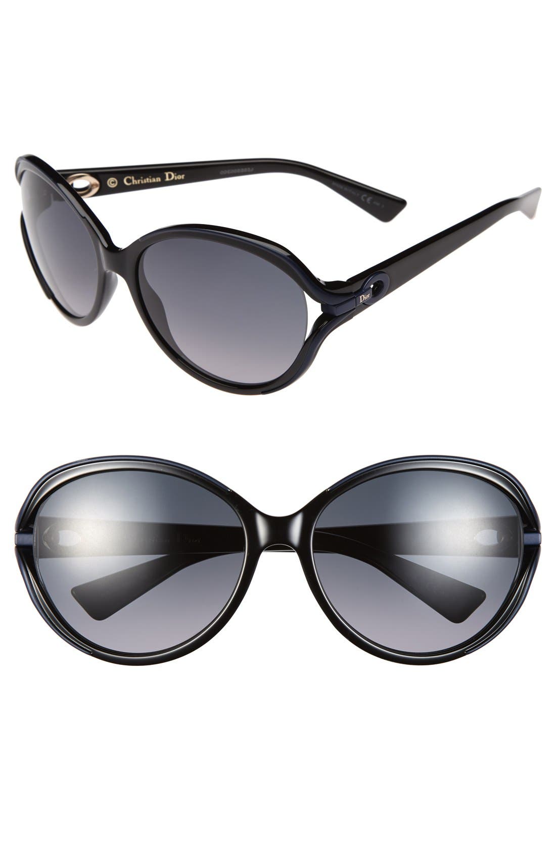 Christian Dior 'Elle 2' 60mm Sunglasses Nordstrom