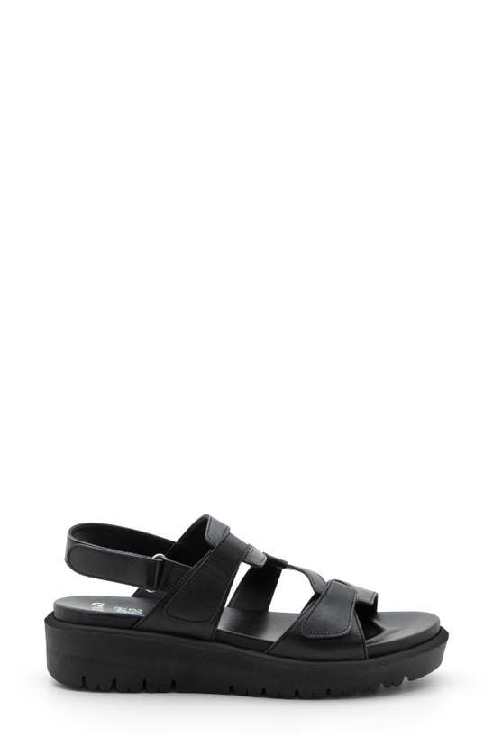 Ara Bayview Strappy Sandal In Black