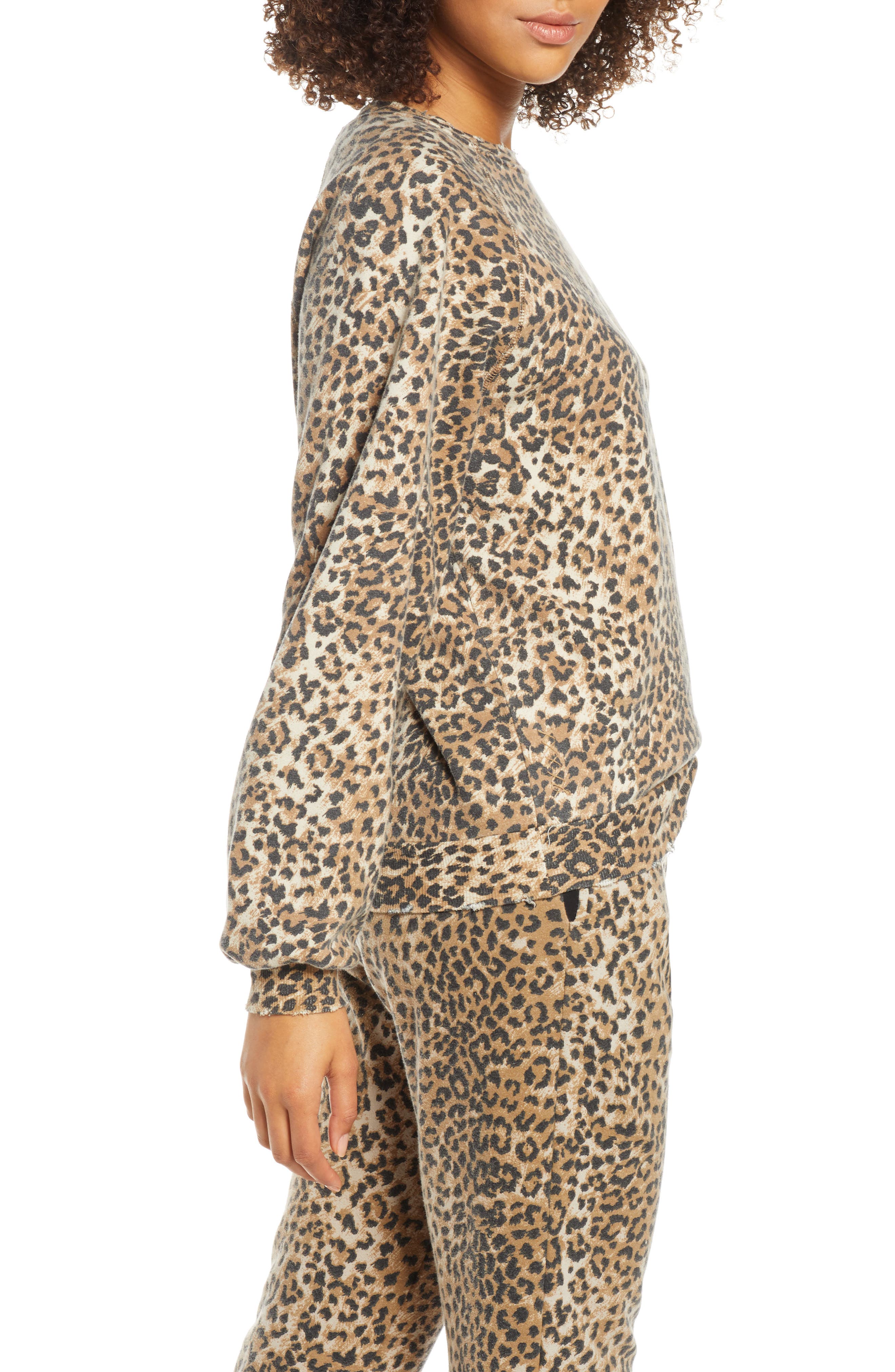 ragdoll leopard sweatshirt