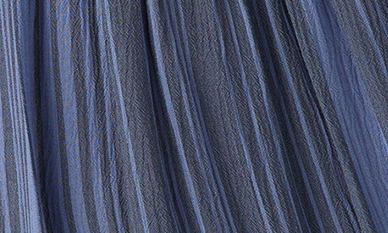 Shop O'neill Kids' Haylee Misha Stripe Dress In Slate