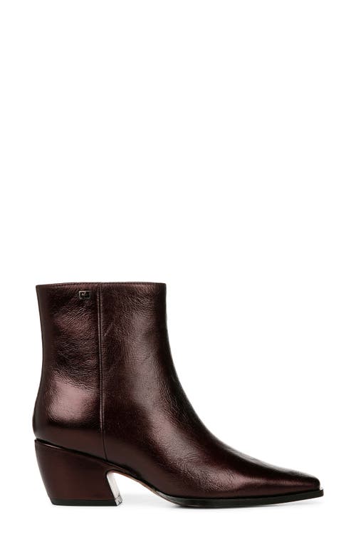 Shop Franco Sarto Vivian Bootie In Dark Brown