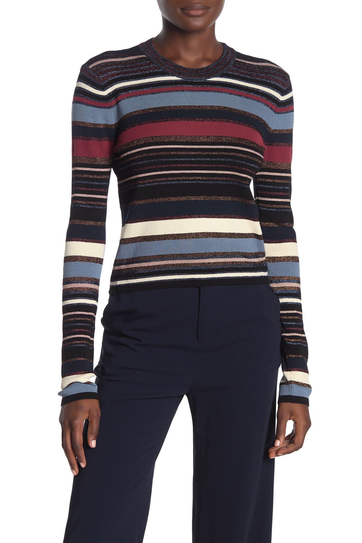 veronica beard striped sweater