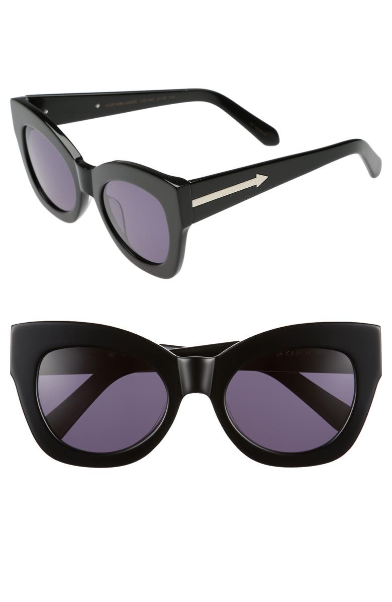 Karen Walker Northern Lights V2 51mm Cat Eye Sunglasses | Nordstrom