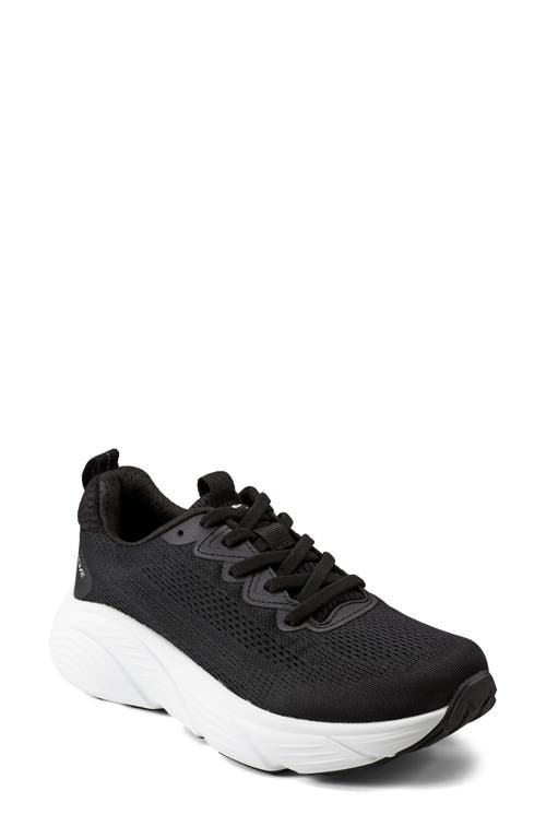 Easy Spirit Laconia Knit Sneaker in Black 