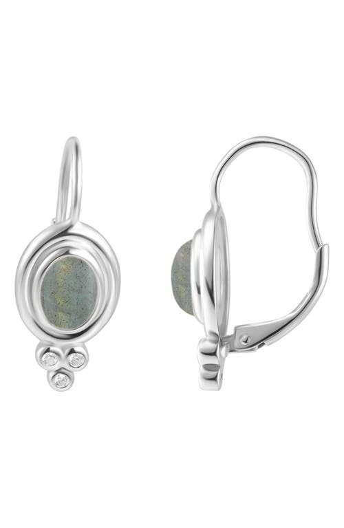 Adornia Fine Labradorite Drop Earrings In Green