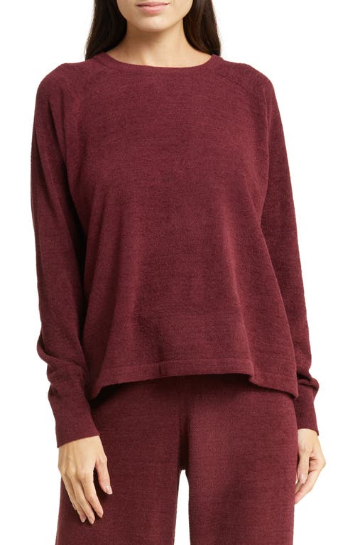 Honeydew Intimates Out of Office Sleep Sweatshirt in Cabernet at Nordstrom, Size Medium