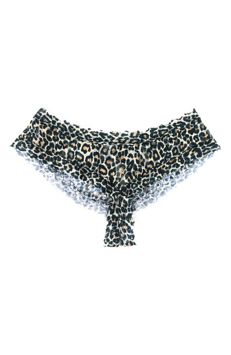 Classic Leopard Open Gusset Hipster Panties