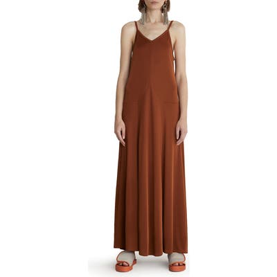 Rodebjer Tamra Tank Maxi Dress, Brown