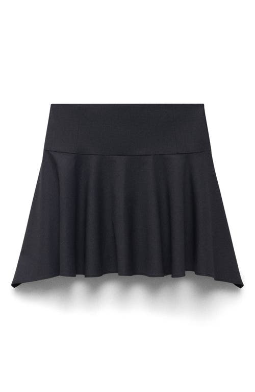 MANGO MANGO SHARKBITE HEM MINISKIRT