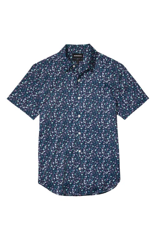 Shop Bonobos Slim Fit Floral Short Sleeve Stretch Button-up Shirt In Weekend Floral