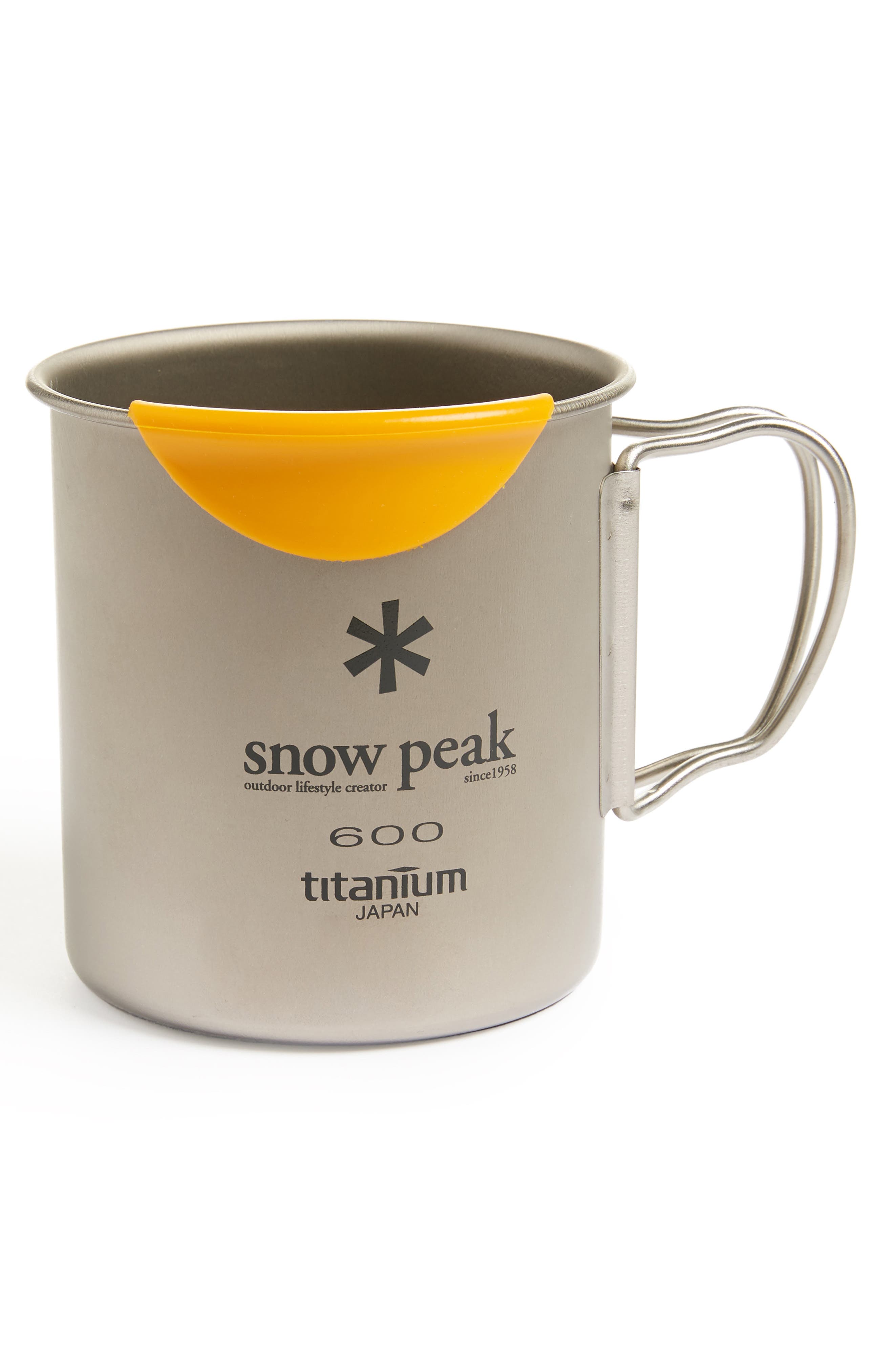 Snow Peak Hotlips Titanium Mug, Size One Size - Metallic