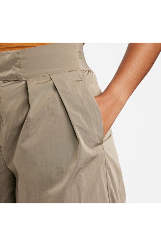 Shop Nike Sportswear Tech Pack Repel Pants In Khaki/ Black/ Matte Olive