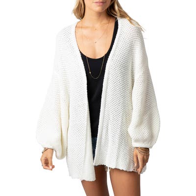 Rip Curl Warm Up Balloon Sleeve Cardigan