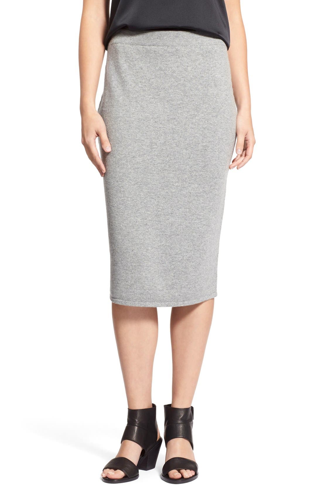 Nordstrom Collection Wool & Cashmere Blend Knit Skirt Nordstrom