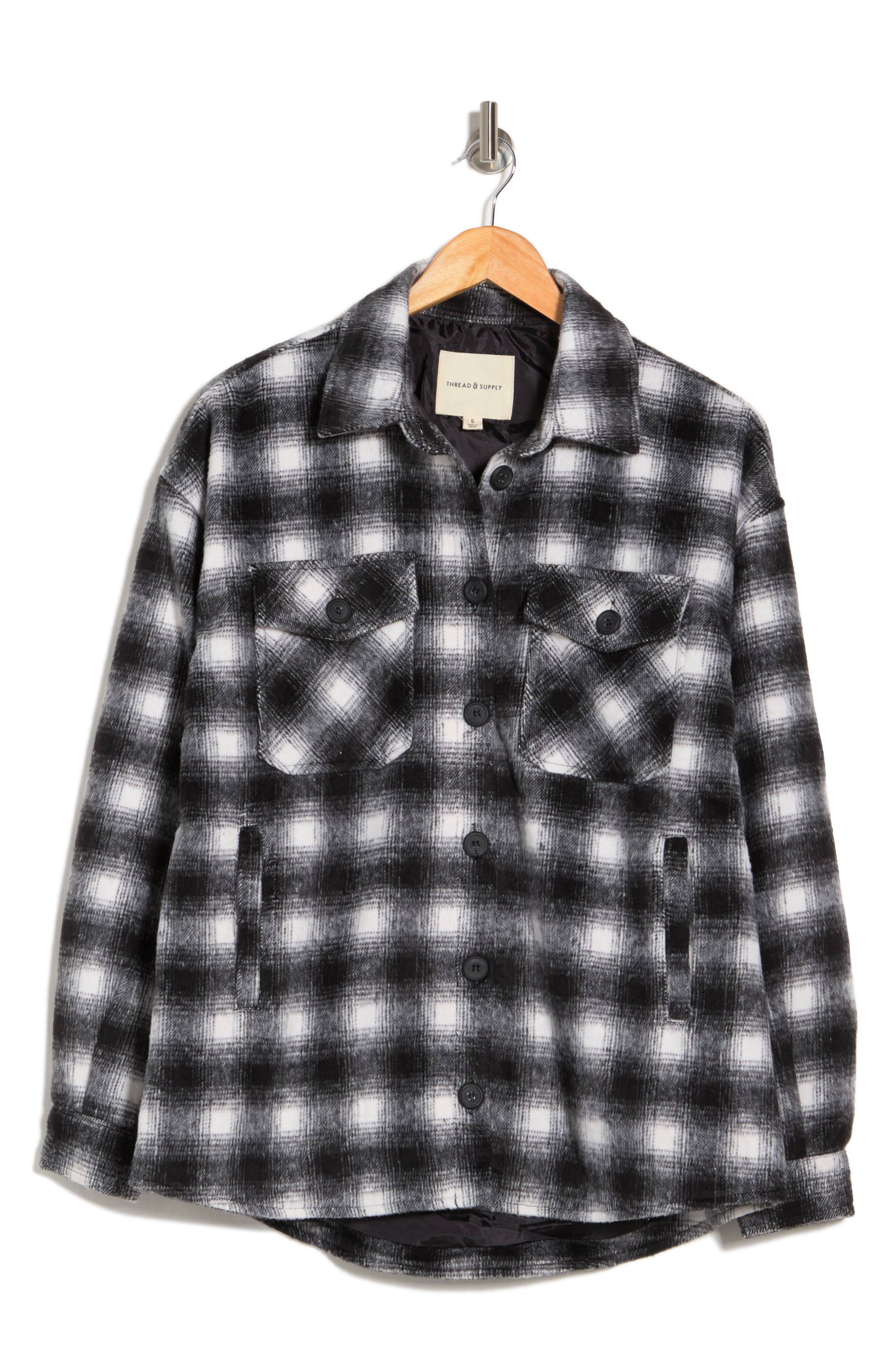 Thread \u0026 Supply Brushed Shirt Jacket 