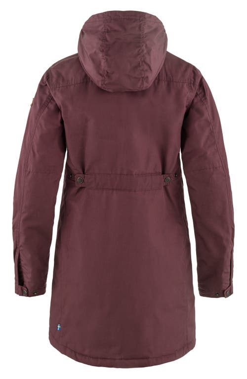 Fjall Raven Fjällräven Kiruna Water Resistant Parka In Port