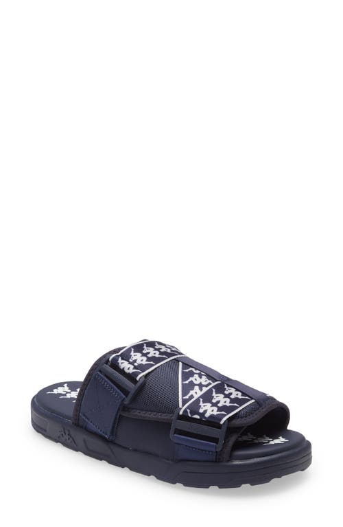 Blue hot sale kappa slides