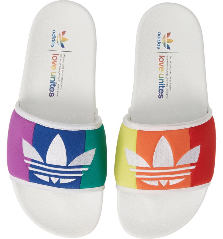 Lite pride adilette Clearance