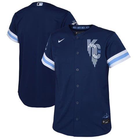 Andrew Benintendi Kansas City Royals Nike Youth 2022 City Connect Replica  Player Jersey - Navy