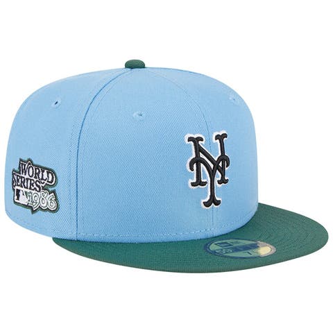 New York Mets New Era 50th Anniversary Botanical 59FIFTY Fitted Hat~Blue