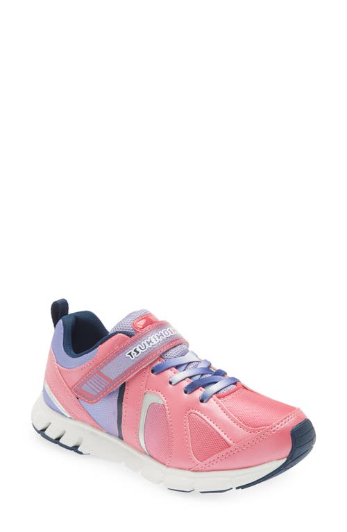 Tsukihoshi Kids'  Rainbow Sneaker In Fuchsia/purple