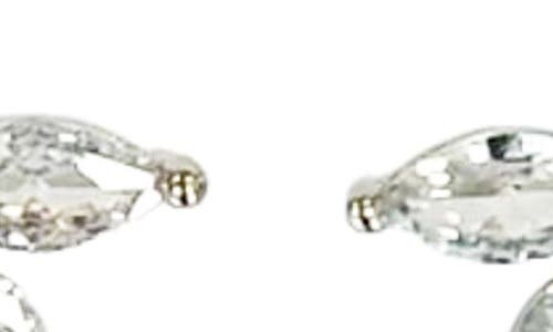 Zaxie By Stefanie Taylor Cubic Zirconia Ear Jackets In Silver