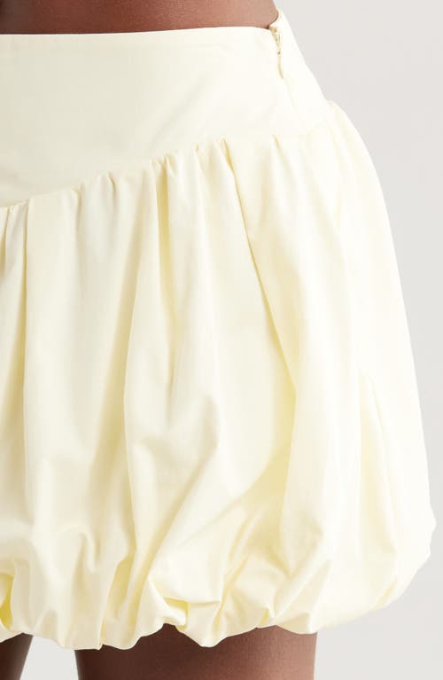 Shop Mistress Rocks Puff Ball Miniskirt In Vanilla
