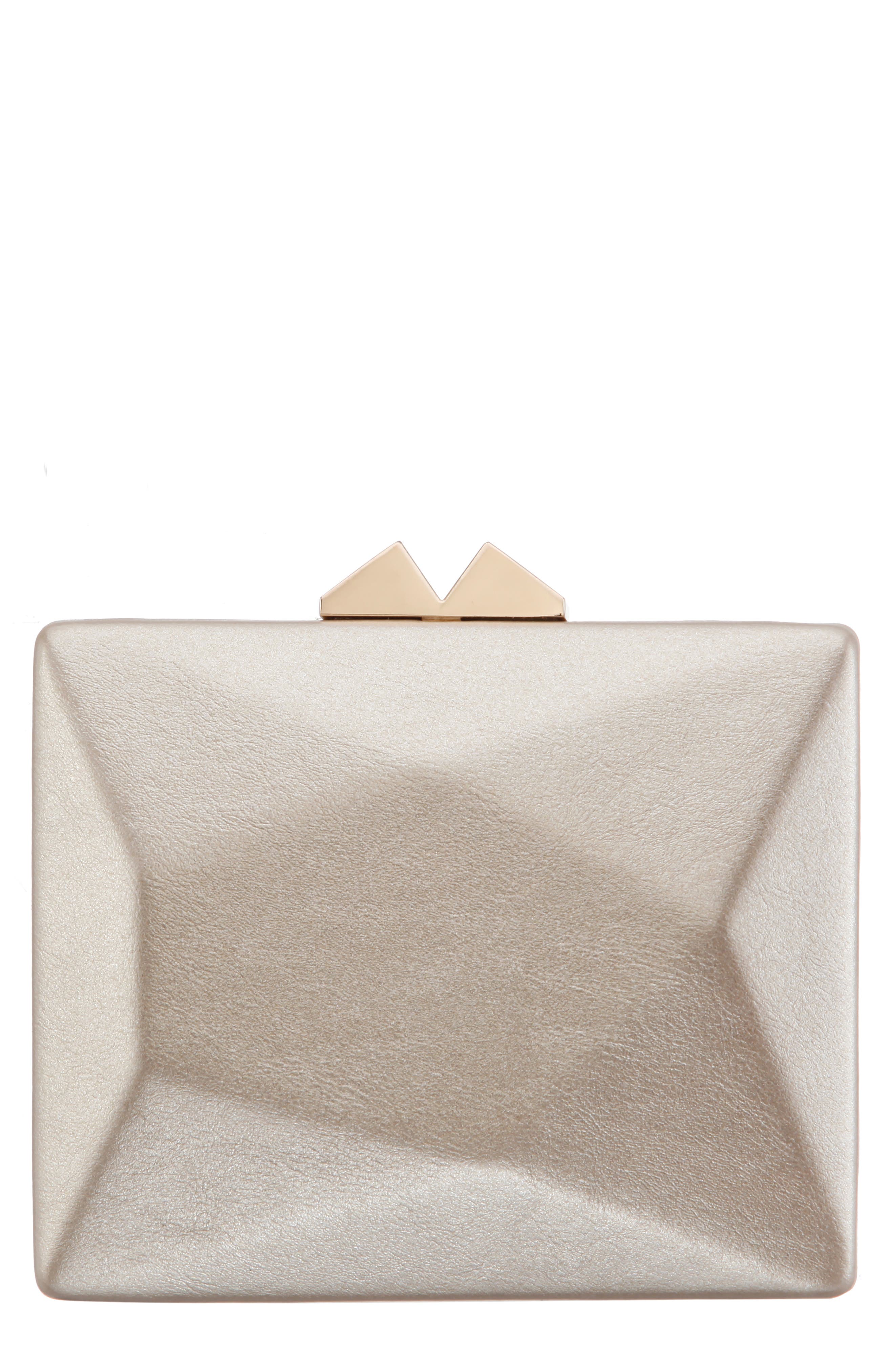 nordstrom silver clutch