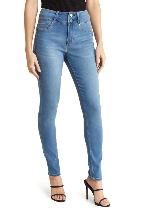 Seven7 Women's Misses High Rise Straight Leg Jean, Queen, 4 : :  Clothing, Shoes & Accessories