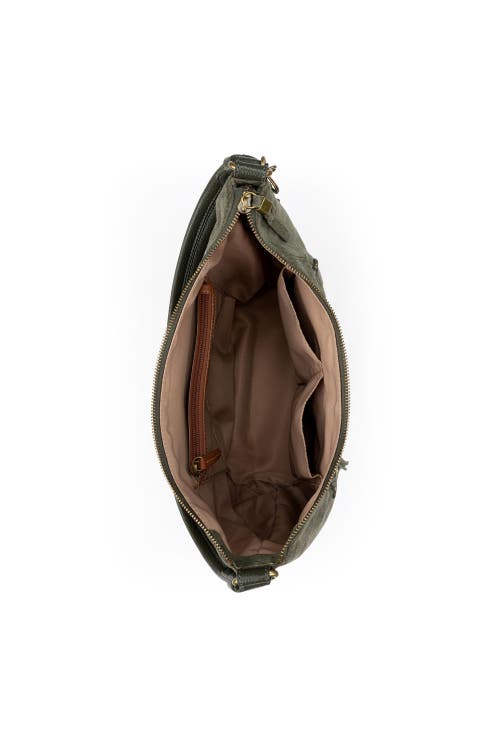 Shop The Sak Sequoia Hobo In Moss Suede