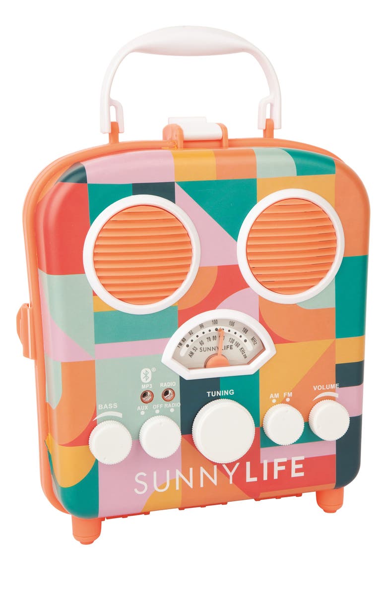 Sunnylife Islaa Beach Sounds Radio Bluetooth Speaker Sunnylife Islaa Beach Sounds Radio