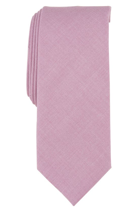 Original Penguin Chamberlin Solid Tie In Pink