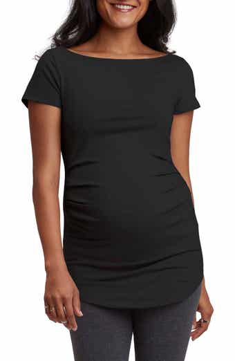 Felina Stretch Cotton & Modal Maternity T-Shirt
