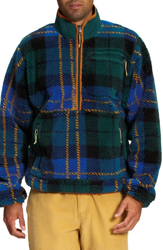 North face deals plaid pullover