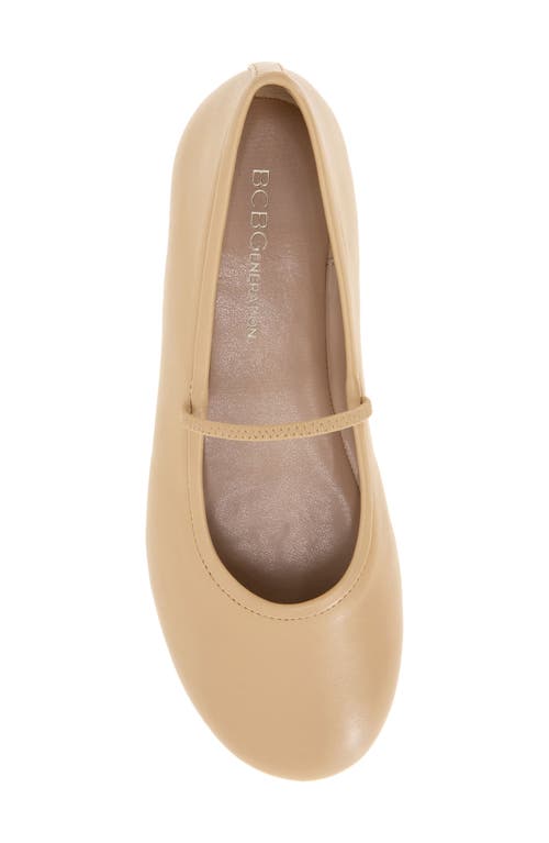 Shop Bcbg Marzi Ballet Flat In Hazelnut