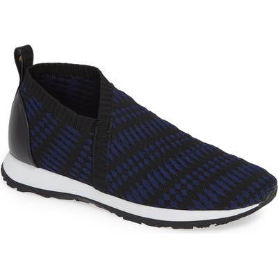 Taryn Rose Caren Slip-On Sneaker- Black