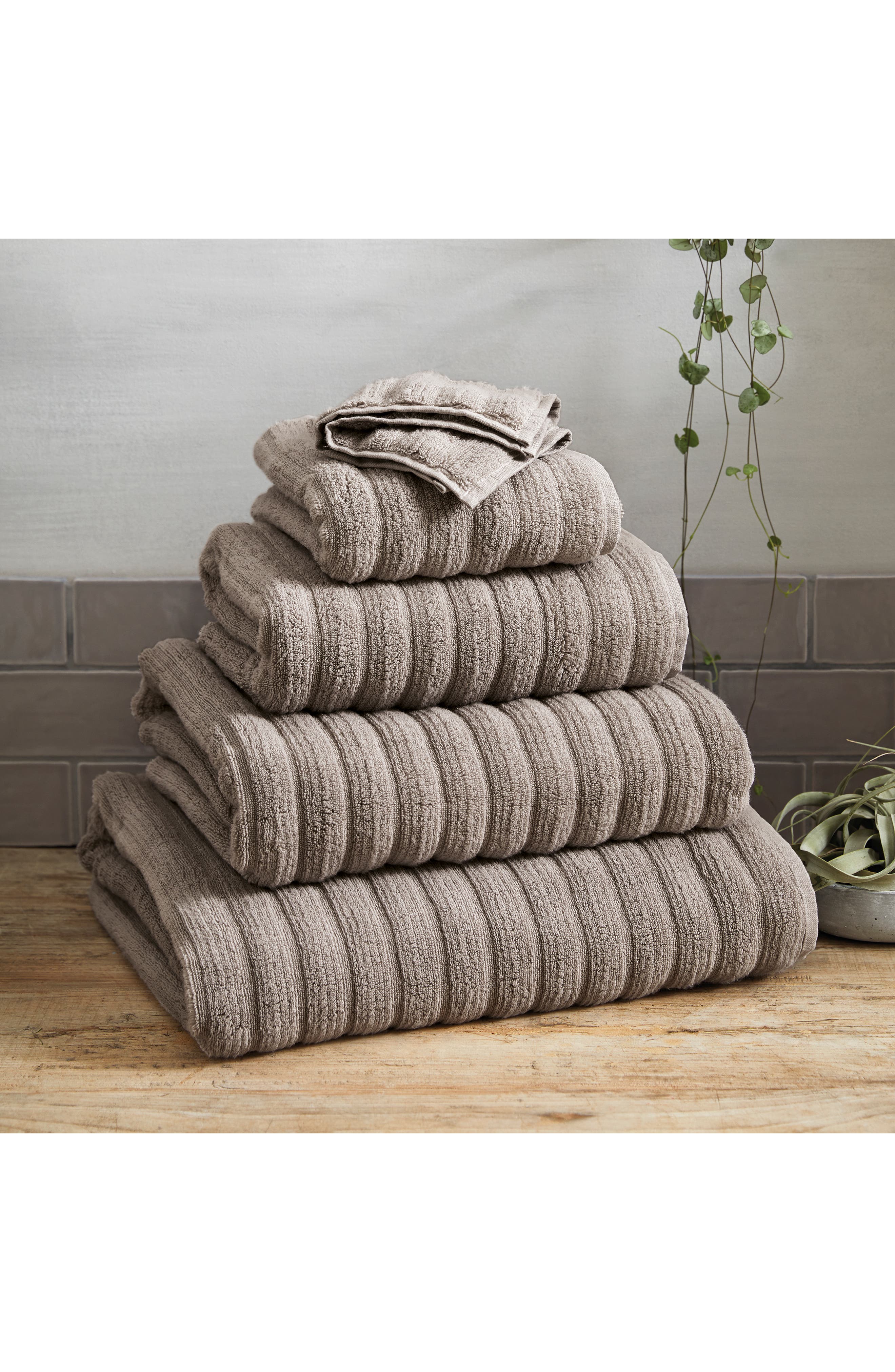 The White Company Ribbed Hydrocotton Hand Towel Nordstrom